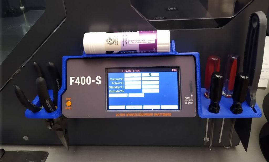 Fusion 3, F400 or 410, LCD Mounted Tool Holder