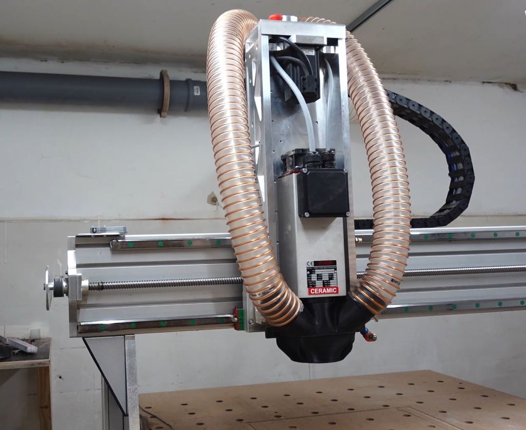 CNC Dust Collection System for Teknomotor 