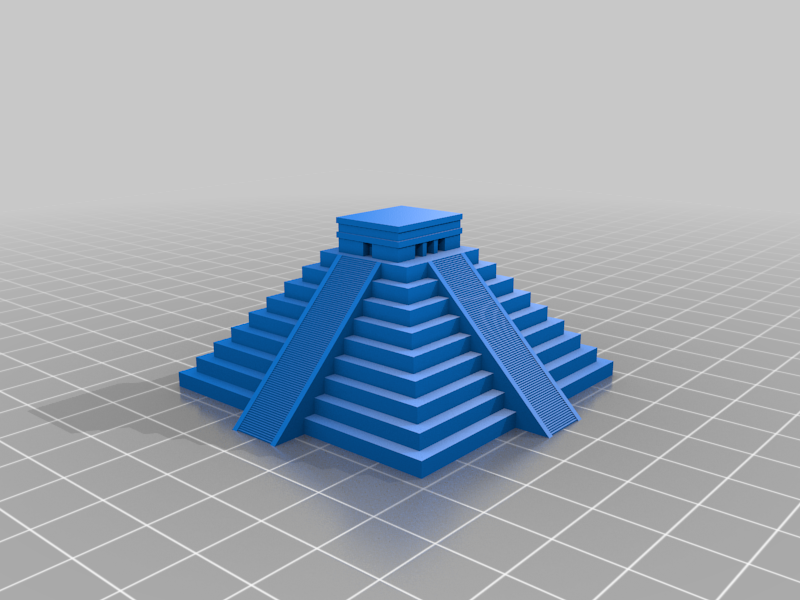 Chichen Itza Scale Model