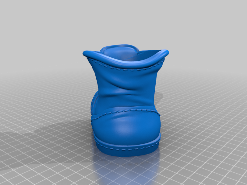 Boot Planter With Drain Holes