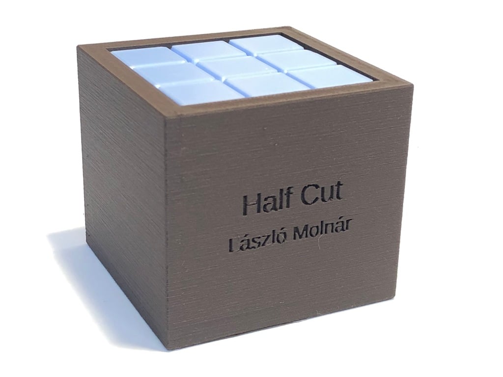 Half Cut - Packing puzzle by László Molnár