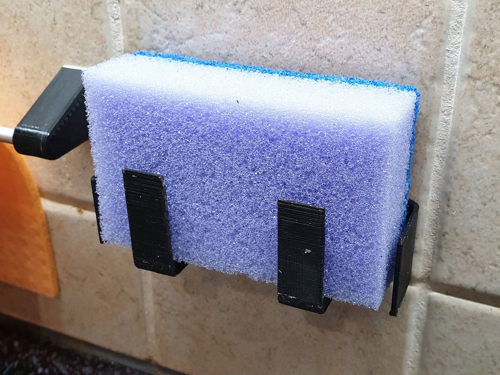 Kitchen sponge holder