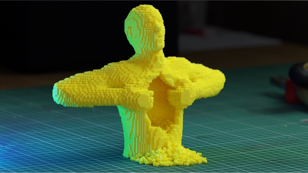 3D printed Lego Sculpture
