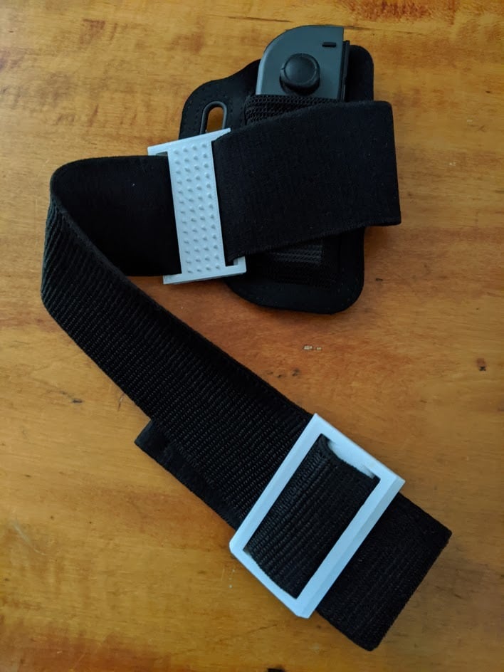 Grippers for the Ring Fit Adventure Leg Strap