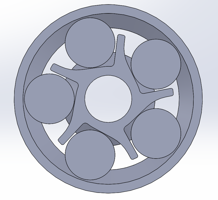Clutch or One Way Bearing - Print in Place