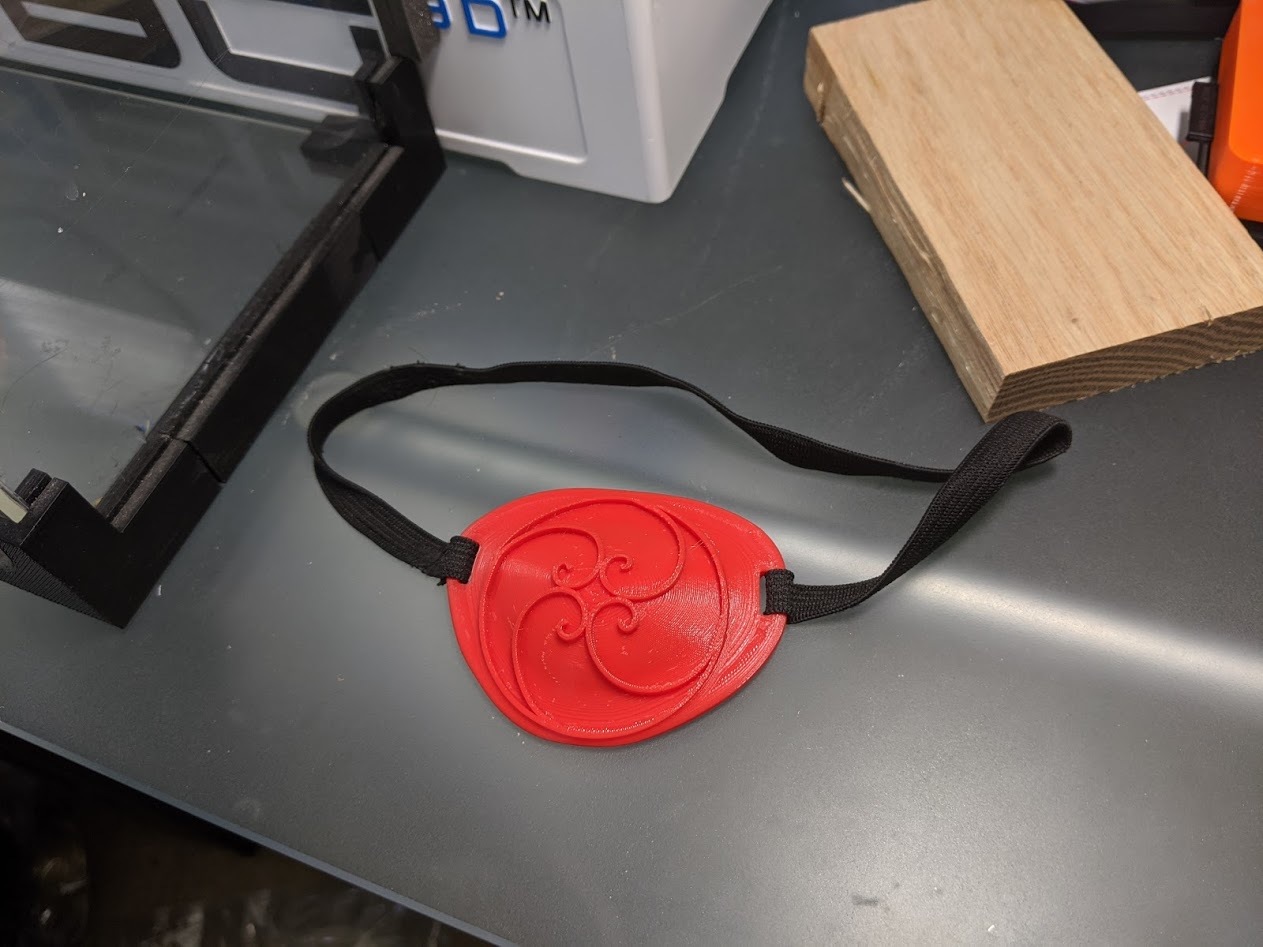 Fibonacci Right Eye Patch