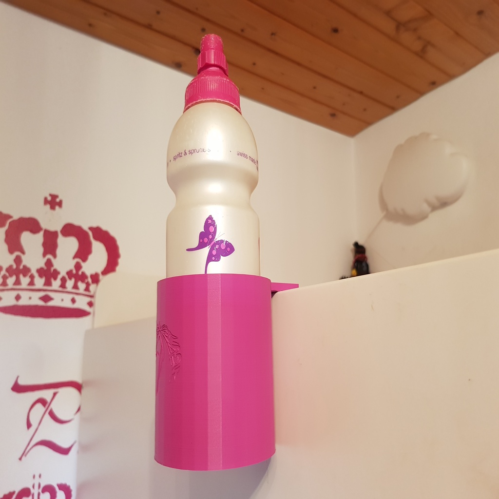 Bottle holder unicorn IKEA bed Stuva