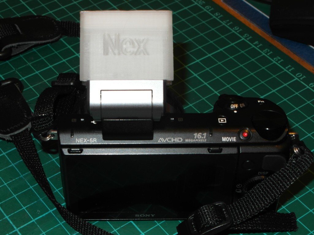 Stoupik's Sony Nex Flash Diffuser upgraded