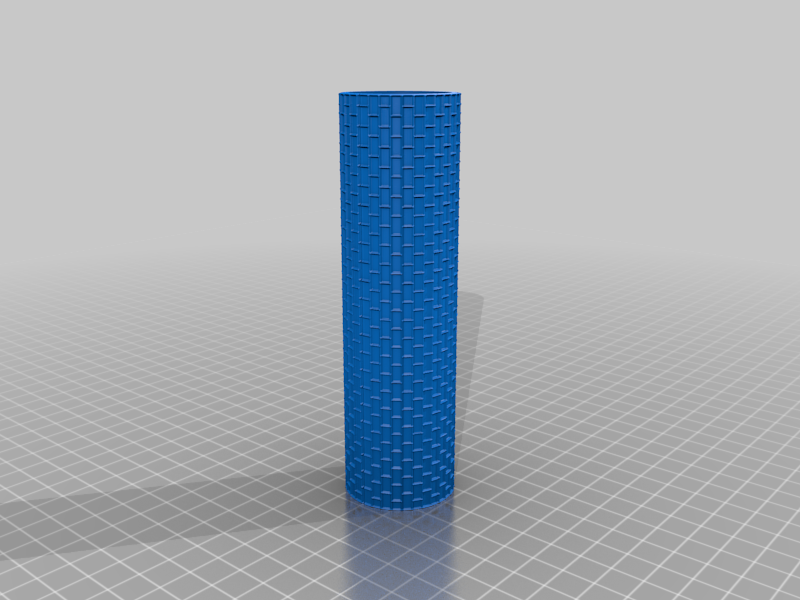 Foam Rolling Pin (Bricks: small) - Hartschaum Strukturrolle (Ziegel: klein)