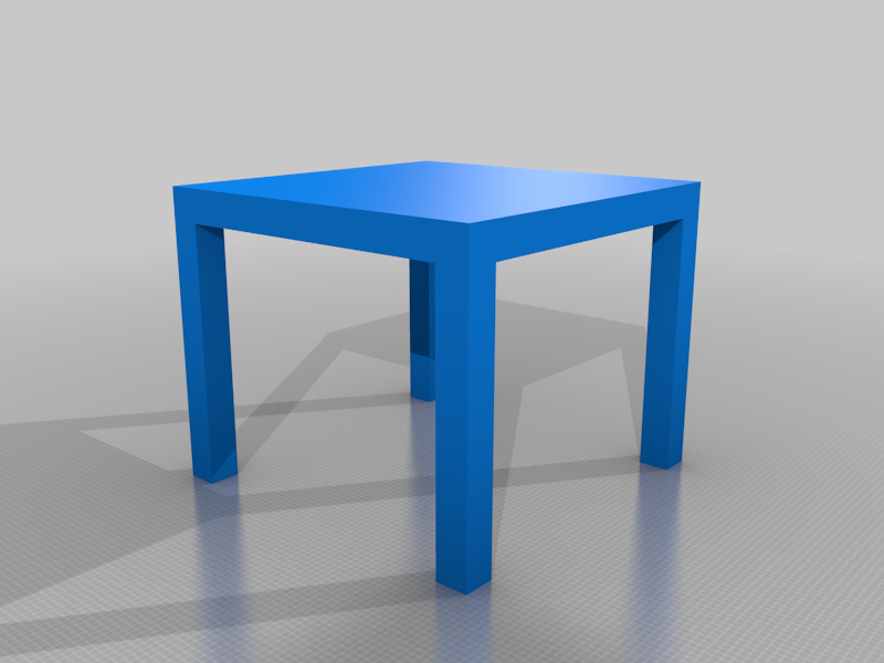 Lack table (Reference model)