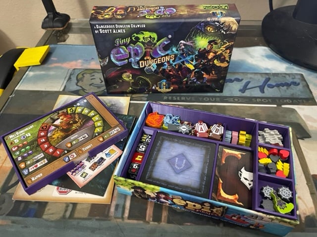 Tiny Epic Dungeons Box Insert