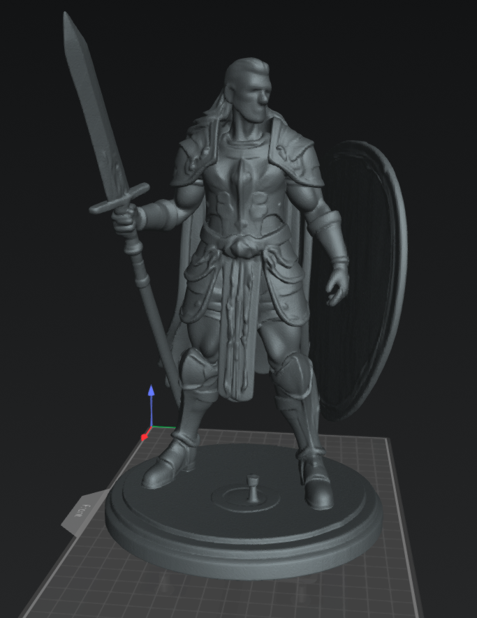 Human Paladin Male 2