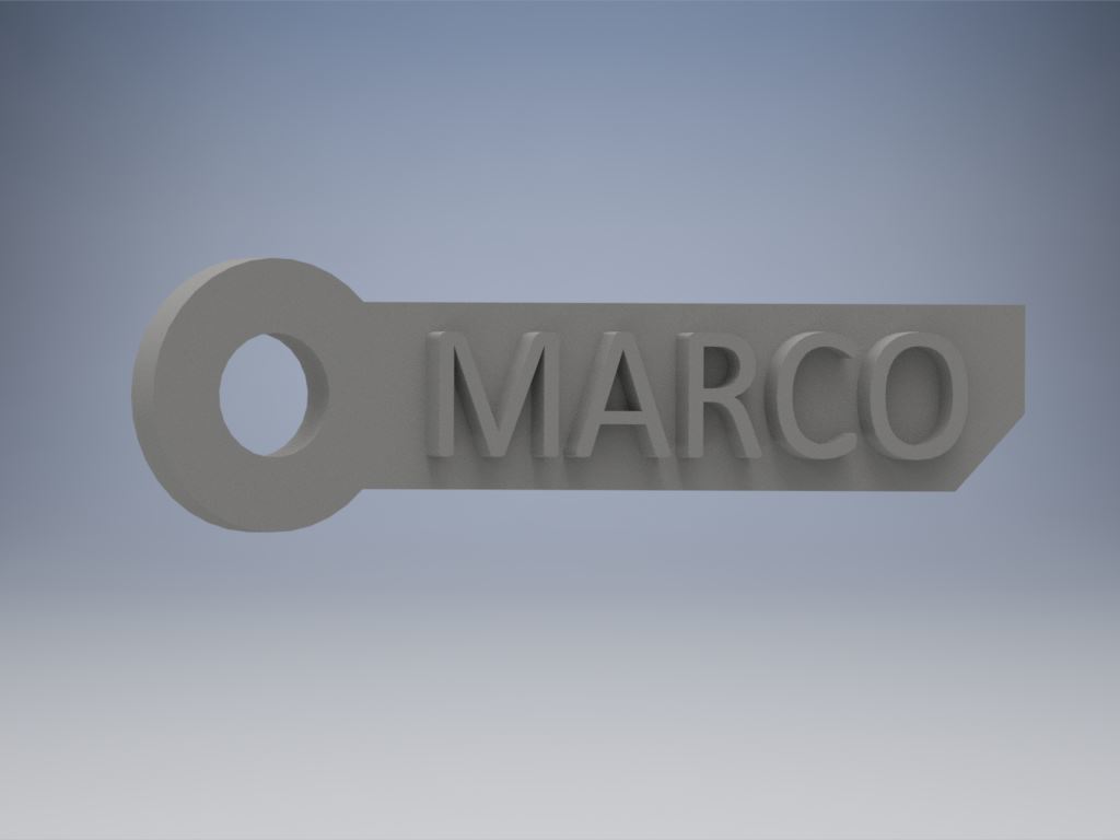 Marco Key tag
