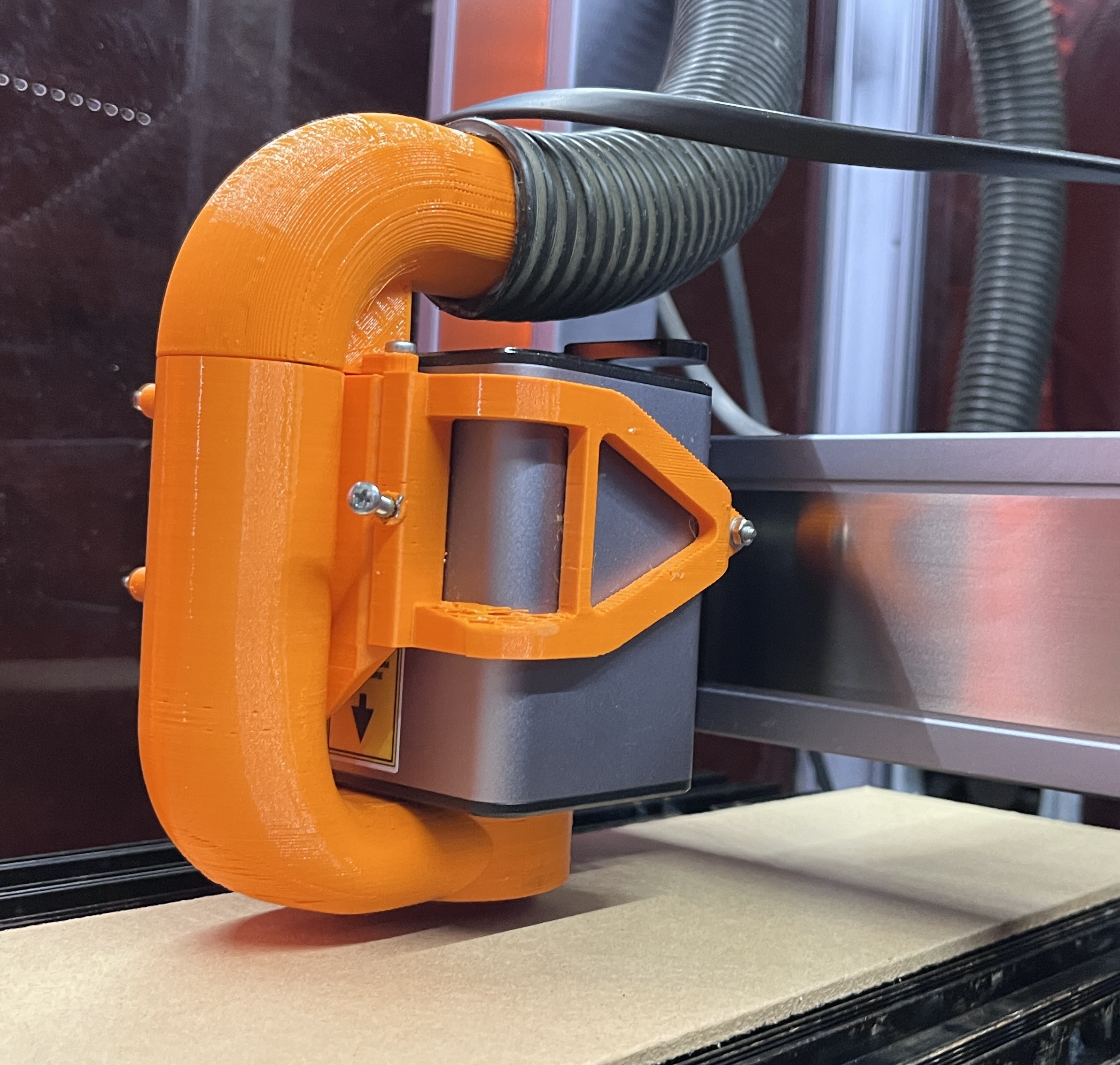 Snapmaker artisan laser smoke suction device