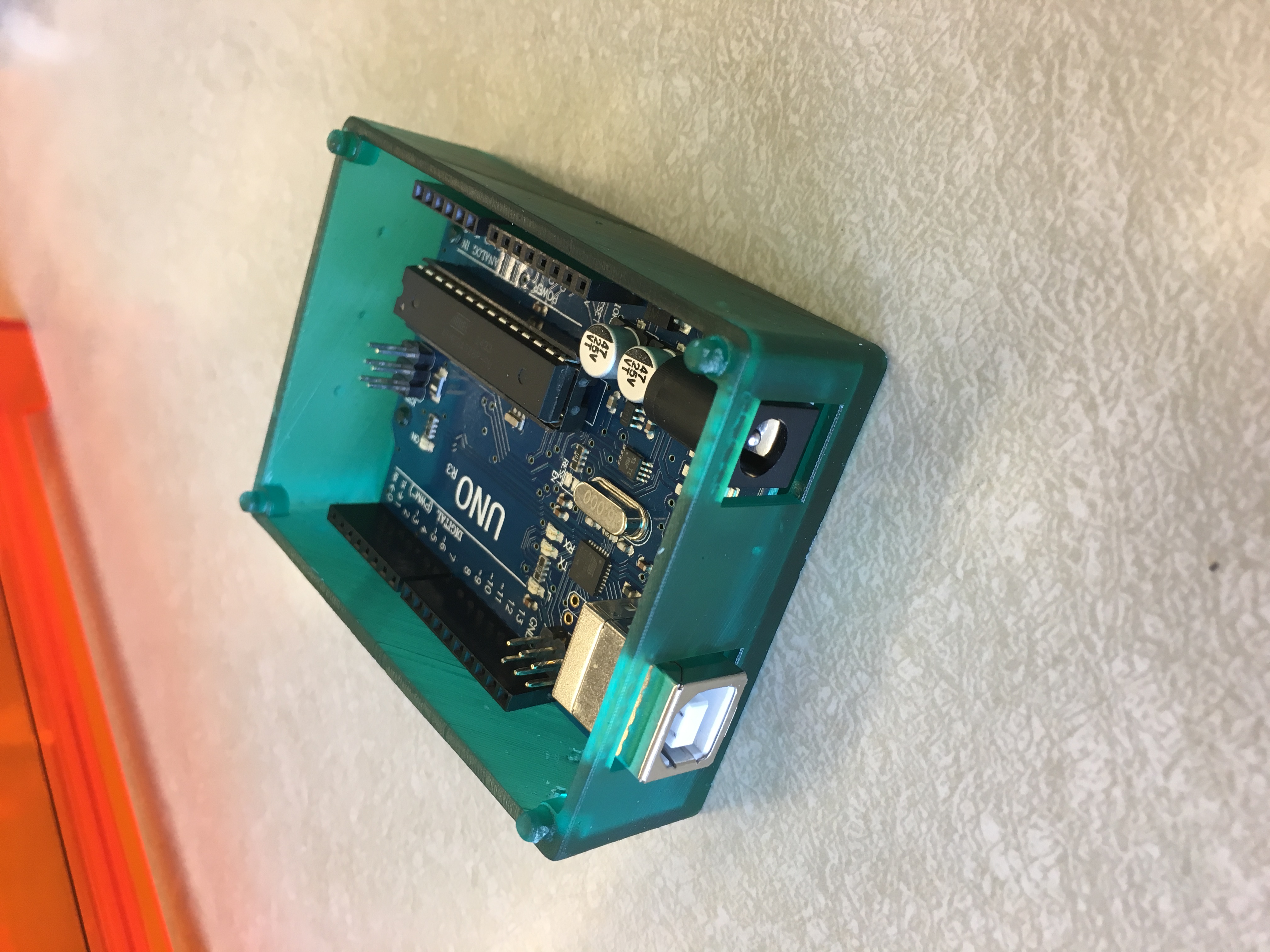Arduino Modular Case (back part)