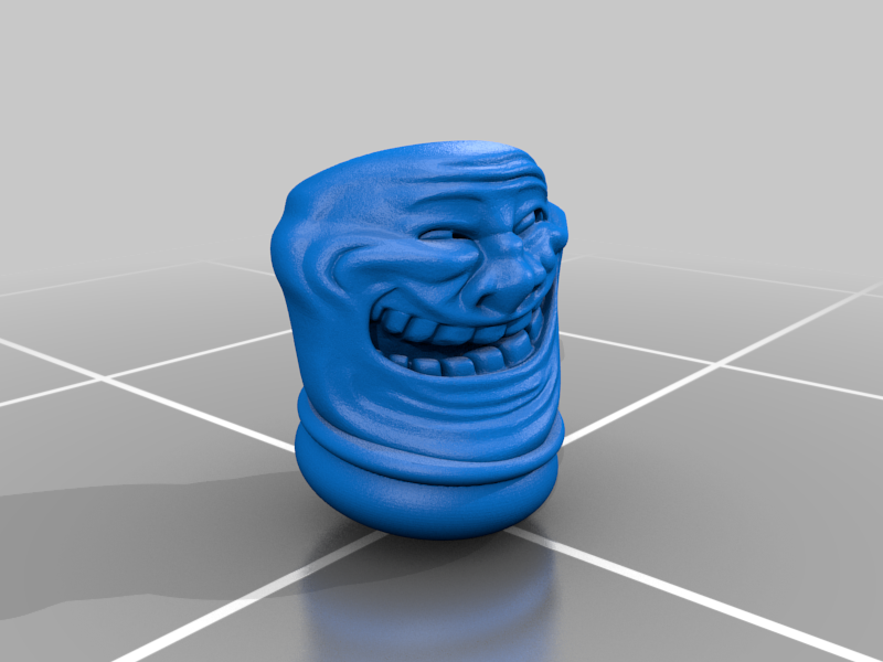 Space Solider Troll Face