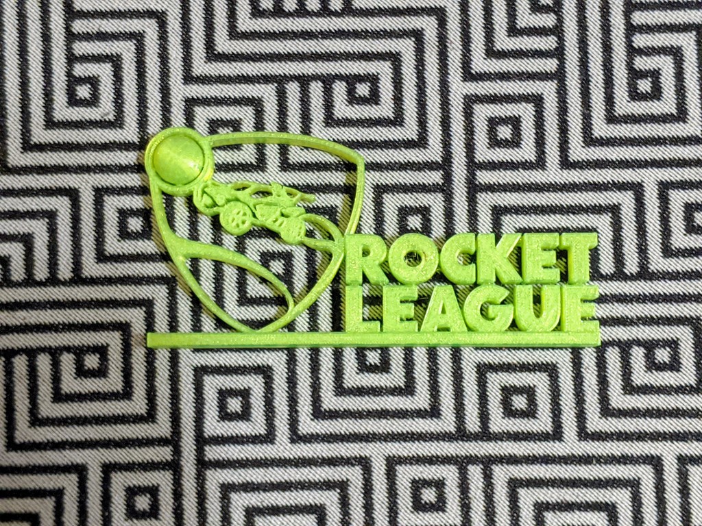 Rocket League Logo w/ Stand