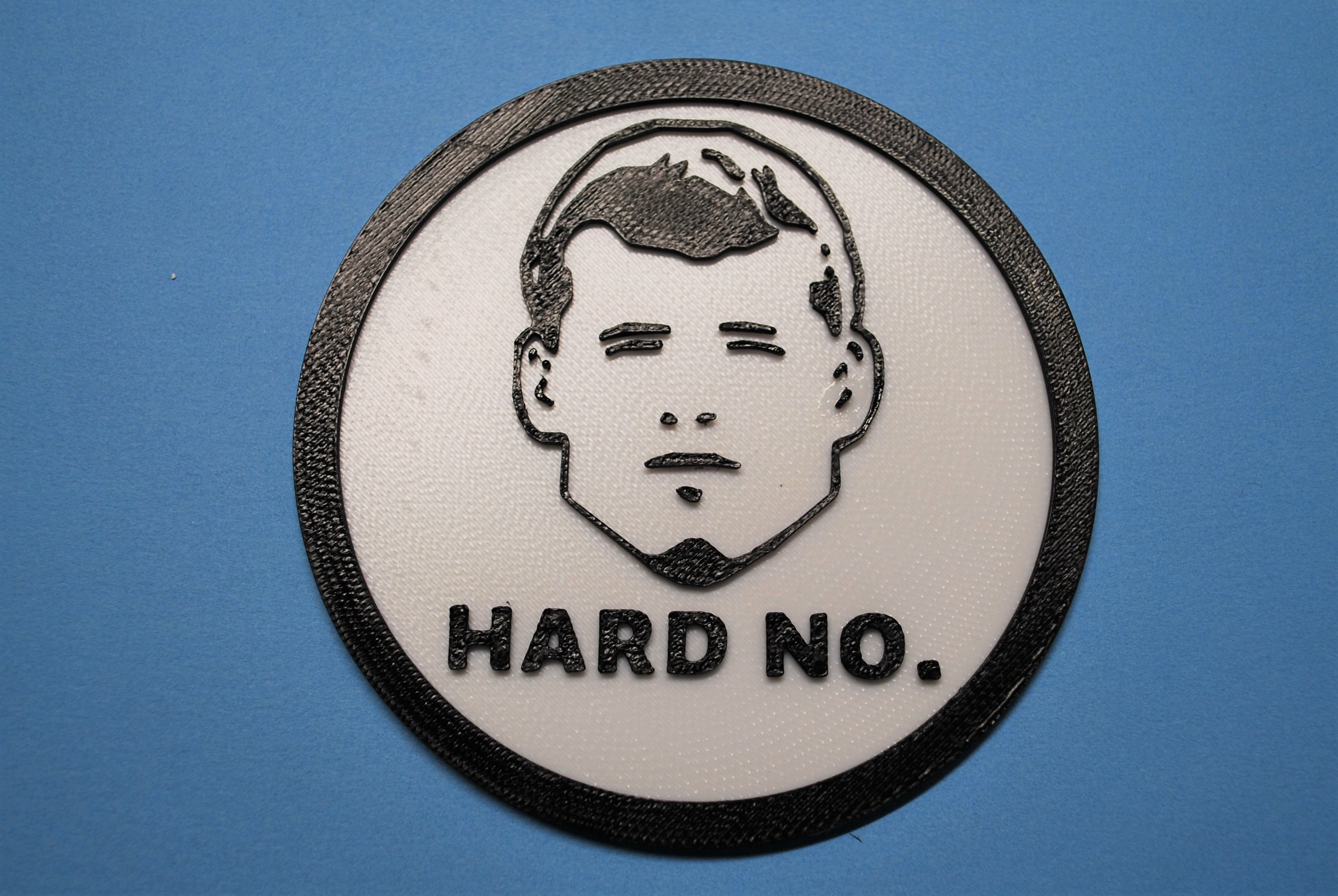 Letterkenny Hard no coaster