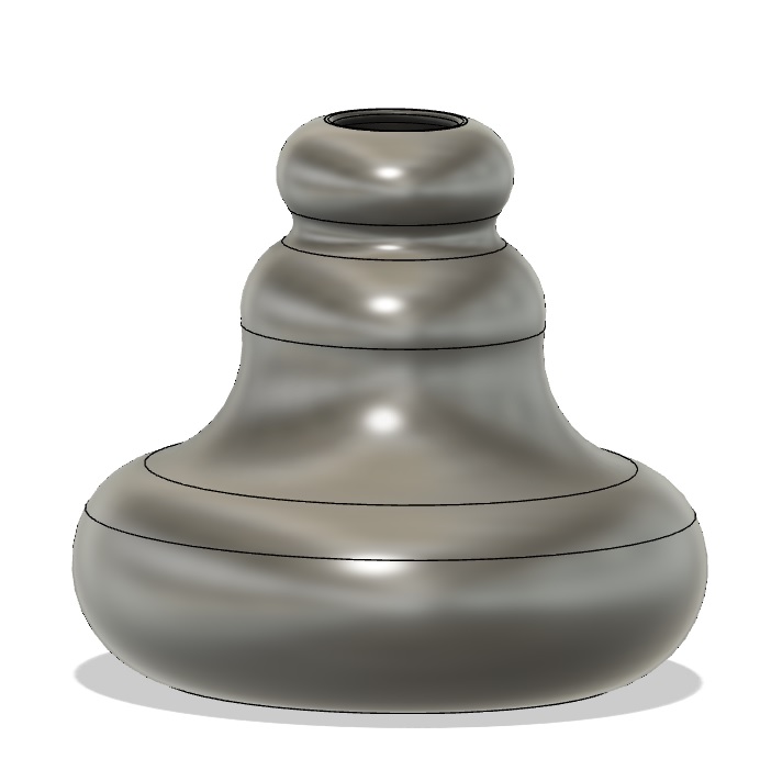 Bell shape vase