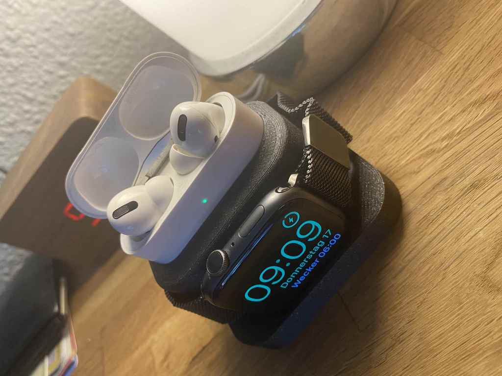 Dock for AirPod Pro and Apple Watch 44 and 40mm all series