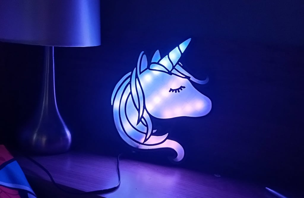 Unicorn LED nightlight