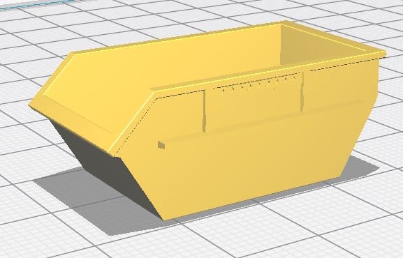 container for construction waste