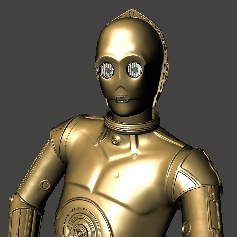 C3PO articulated figure