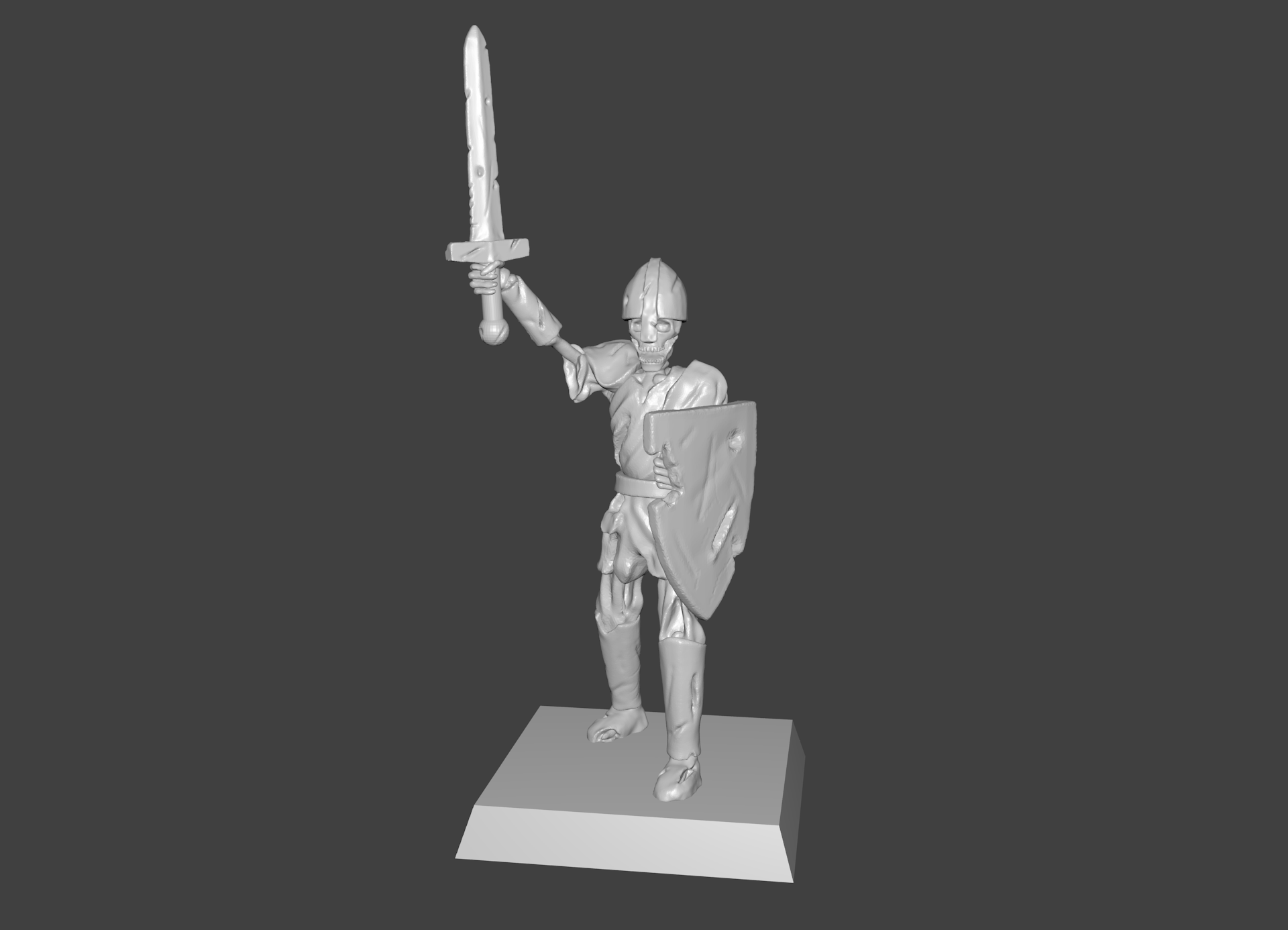 Skeleton Warrior Miniature version #2