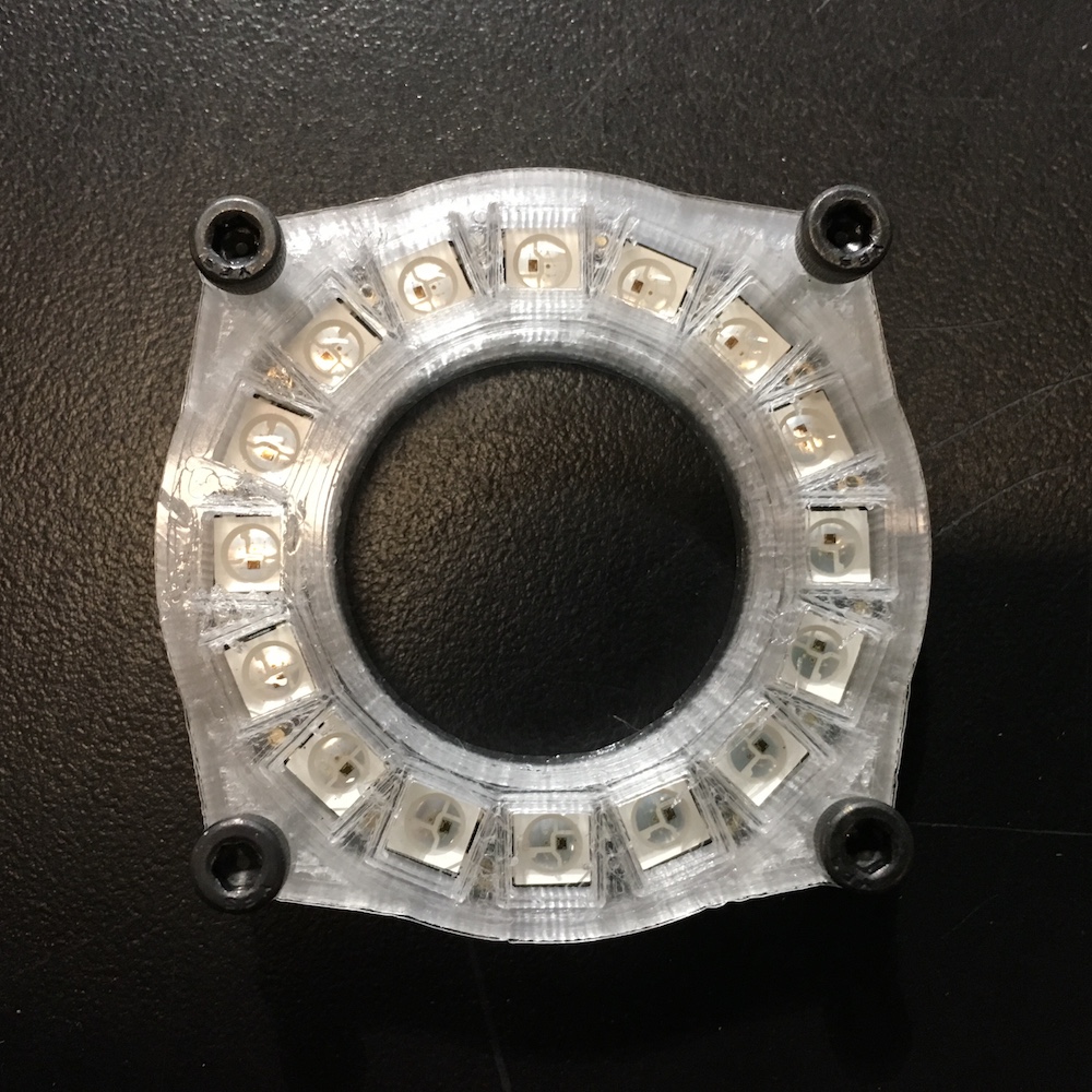 Adafruit 16 NeoPixel Ring Mount
