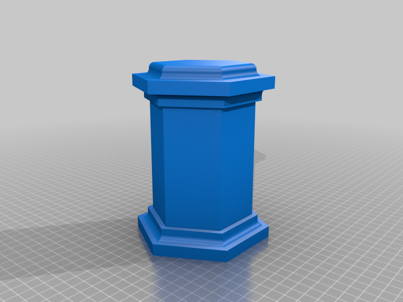 Base Podest Hexagon