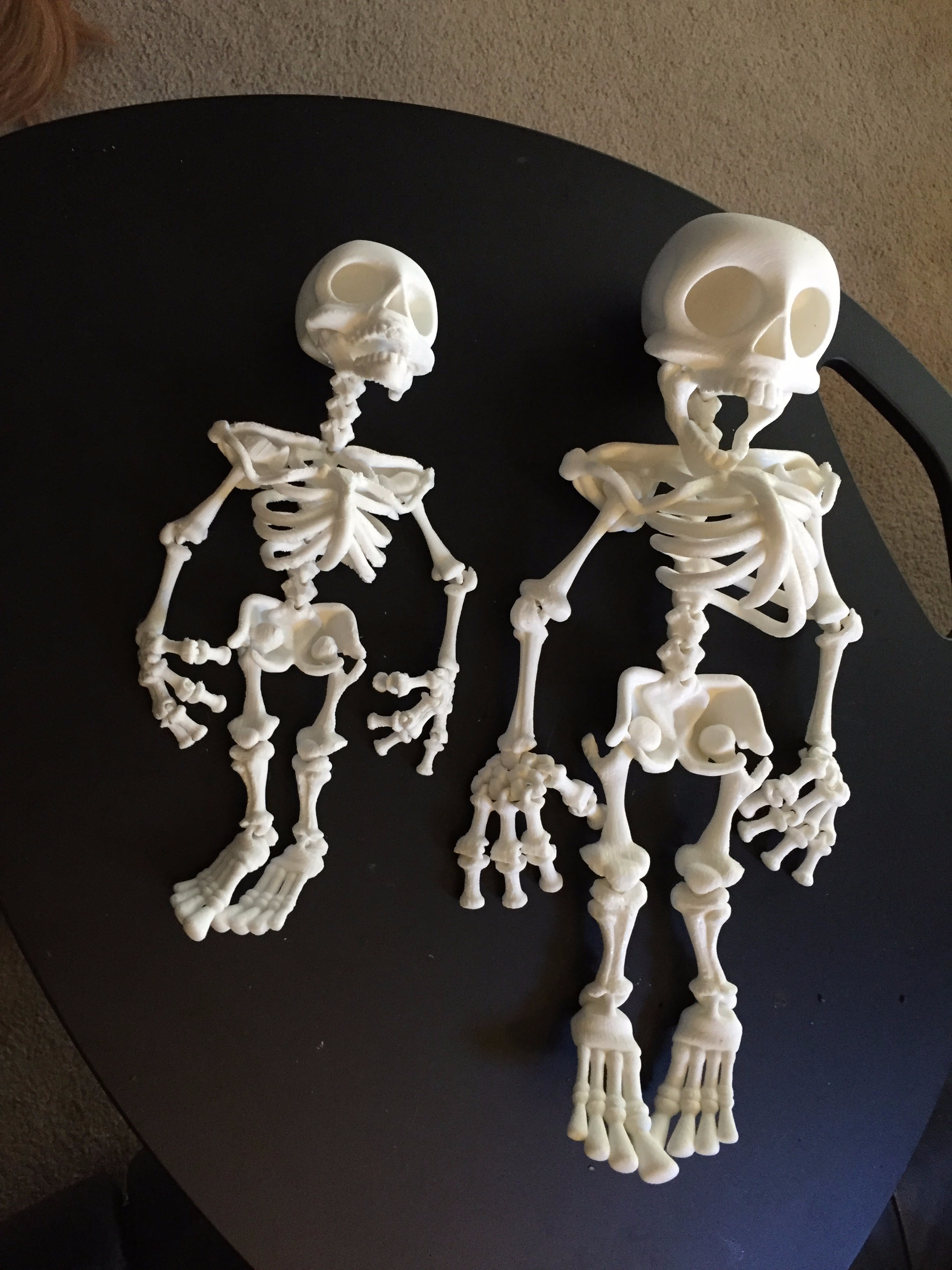 Davision3d Articulated Skeleton at 150%