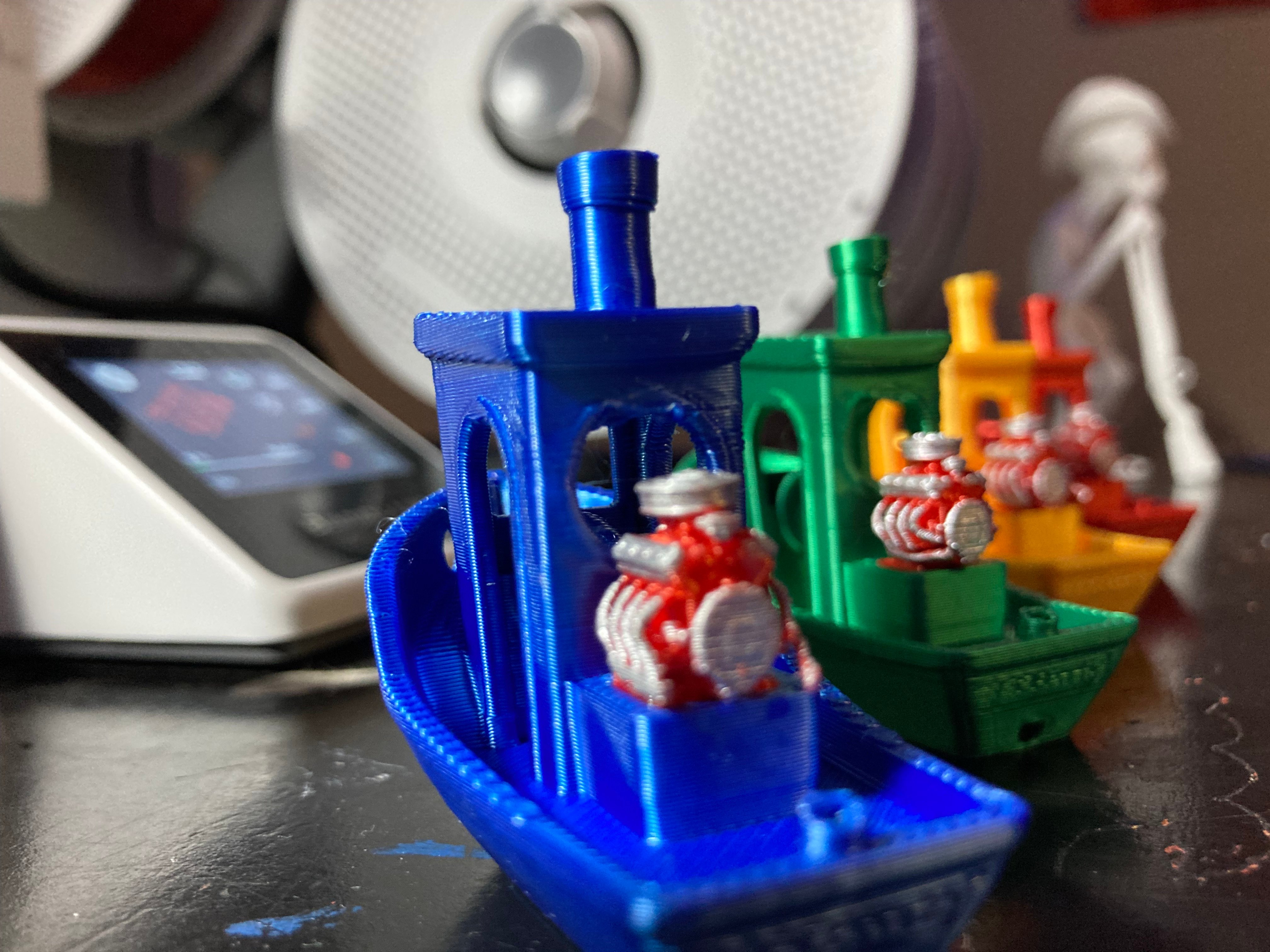350 chevy v8 for #3dBenchy