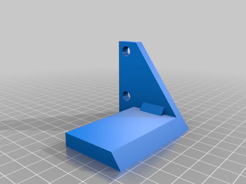 1U rear corner support bracket