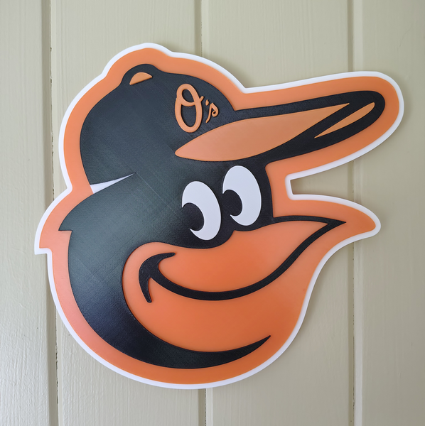 Baltimore Orioles Logo wall art (no AMS version)