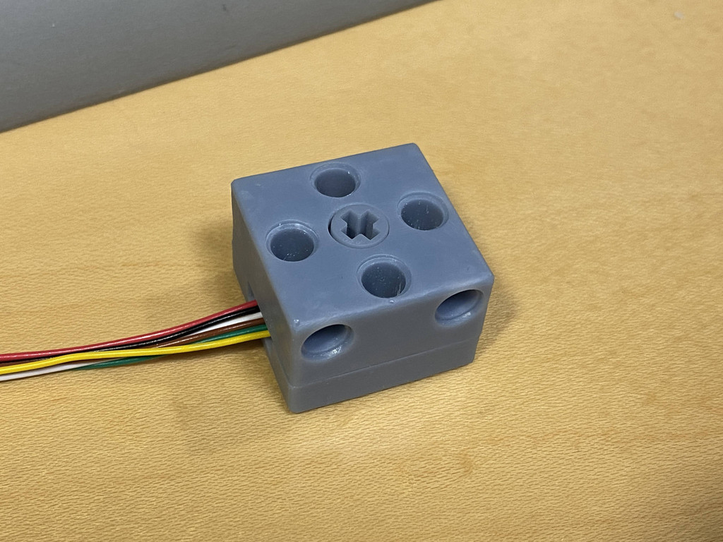 Lego case for Pololu Magnetic Rotary Encoder
