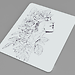 Lid with drawing (Versatile Stackable Storage Box System) 3D model