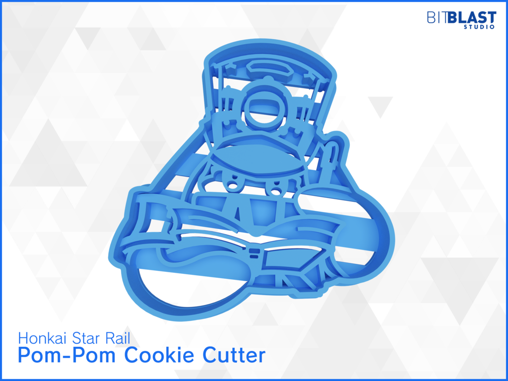 Honkai Star Rail Pom-Pom Cookie Cutter