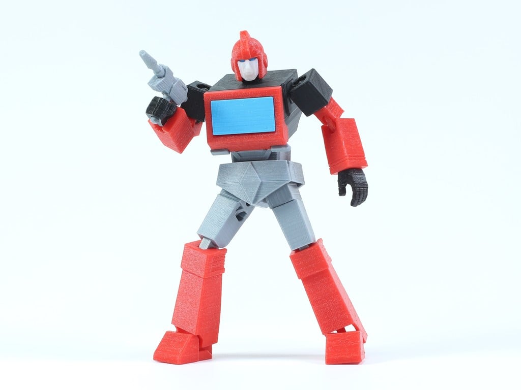 Articulated G1 Transformers Ironhide - No Supports