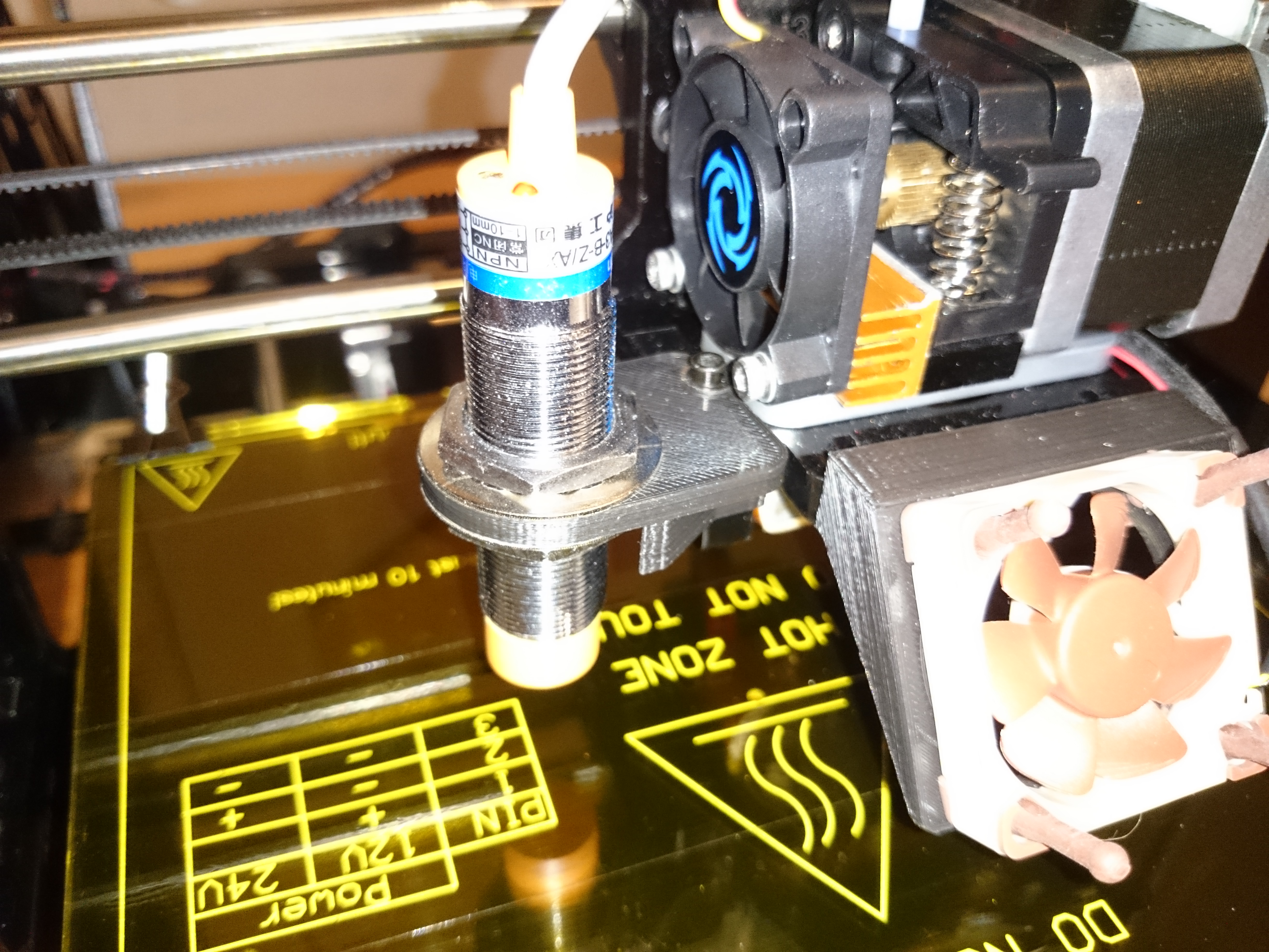 Geeetech i3 Pro X auto level sensor mount