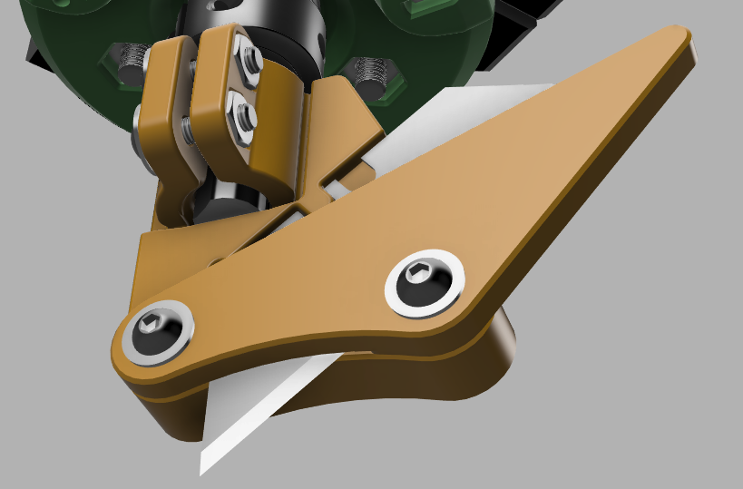 CNC Tangential Knife Blade Holder for 8mm shaft REMIX
