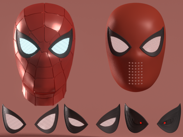 Iron Spider Helmet + Homecoming Faceshell