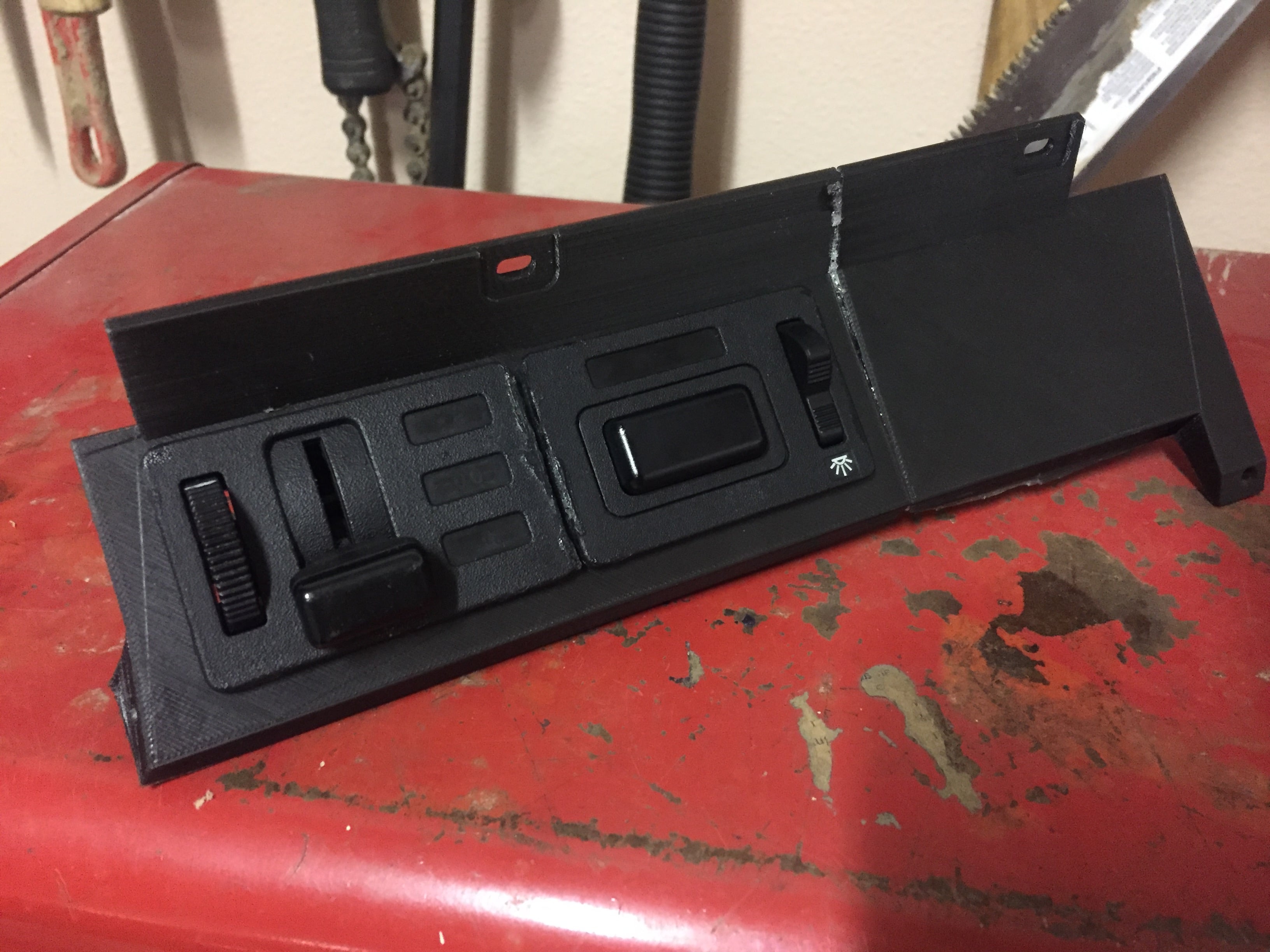 Light Switch Holder for BMW vehicles