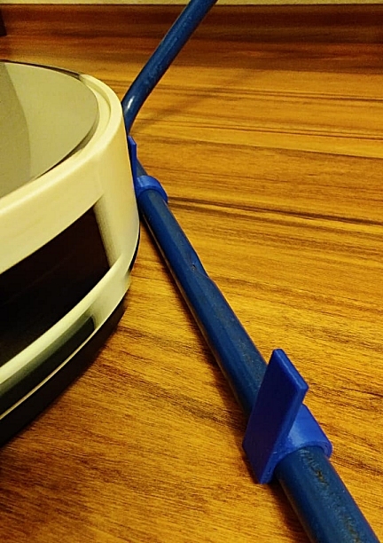 Robot Vacuum Cleaner stop for drying rack