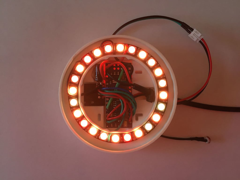 Remote Control Arduino Nano with LED Ring - Jack O Lantern Prop Light