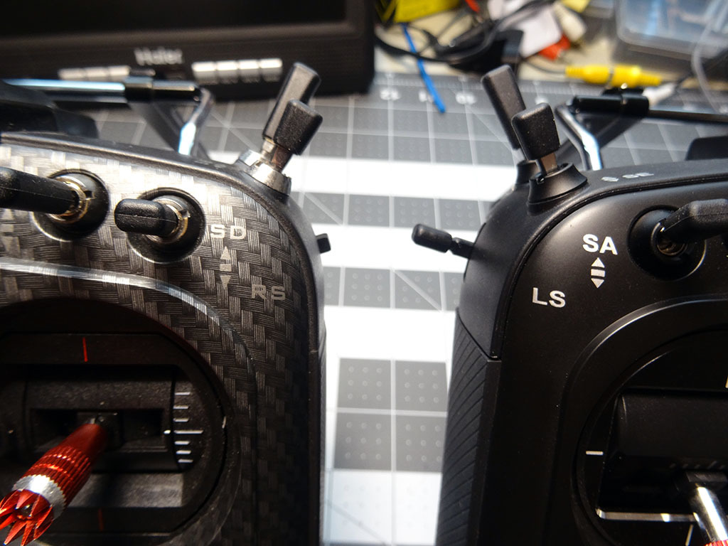 Slider Levers for T16 and TX16S
