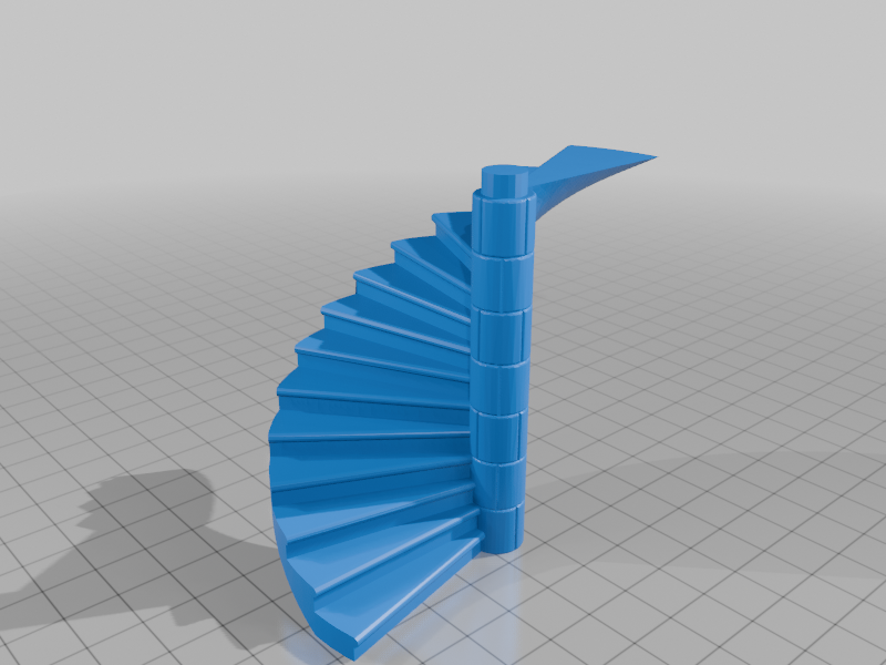 Yet another split staircase for another dice tower