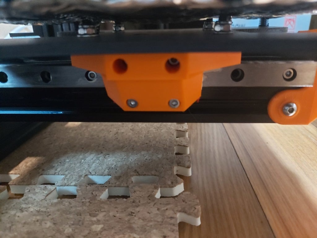 Ender-3 pro Y axis dual MGN12H LM guide, No drilling, keep Z height
