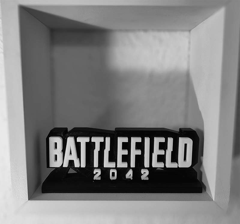 Battlefield 2042 Logo Stand