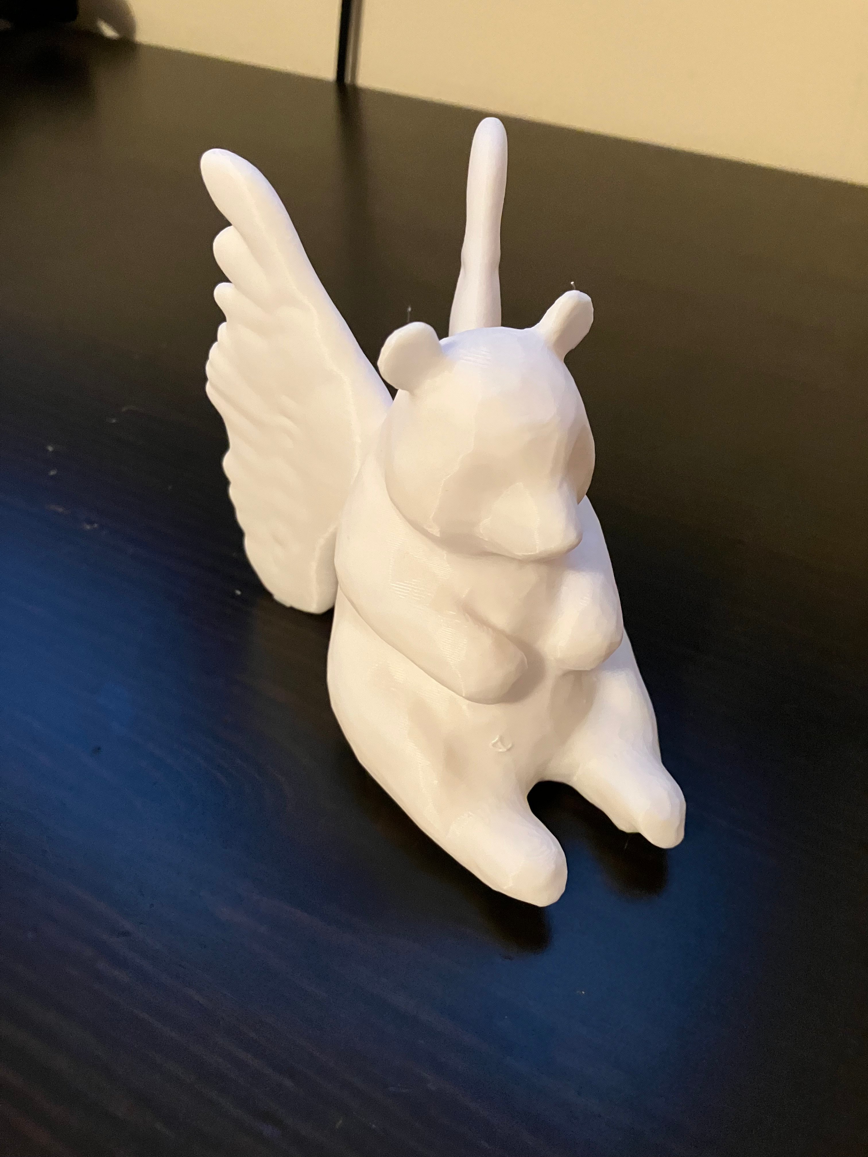 Christmas Tree Topper Panda Angel