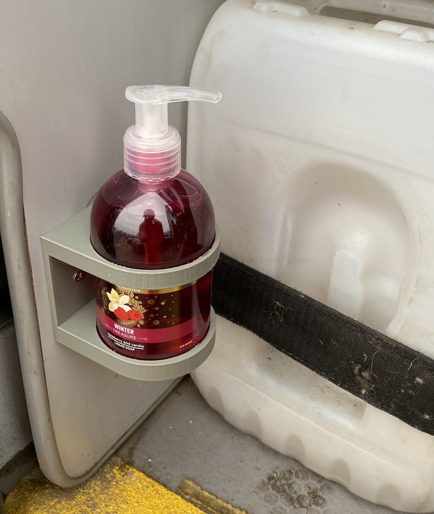 Avon Senses Hand Wash Bottle Holder - Wall Mounted